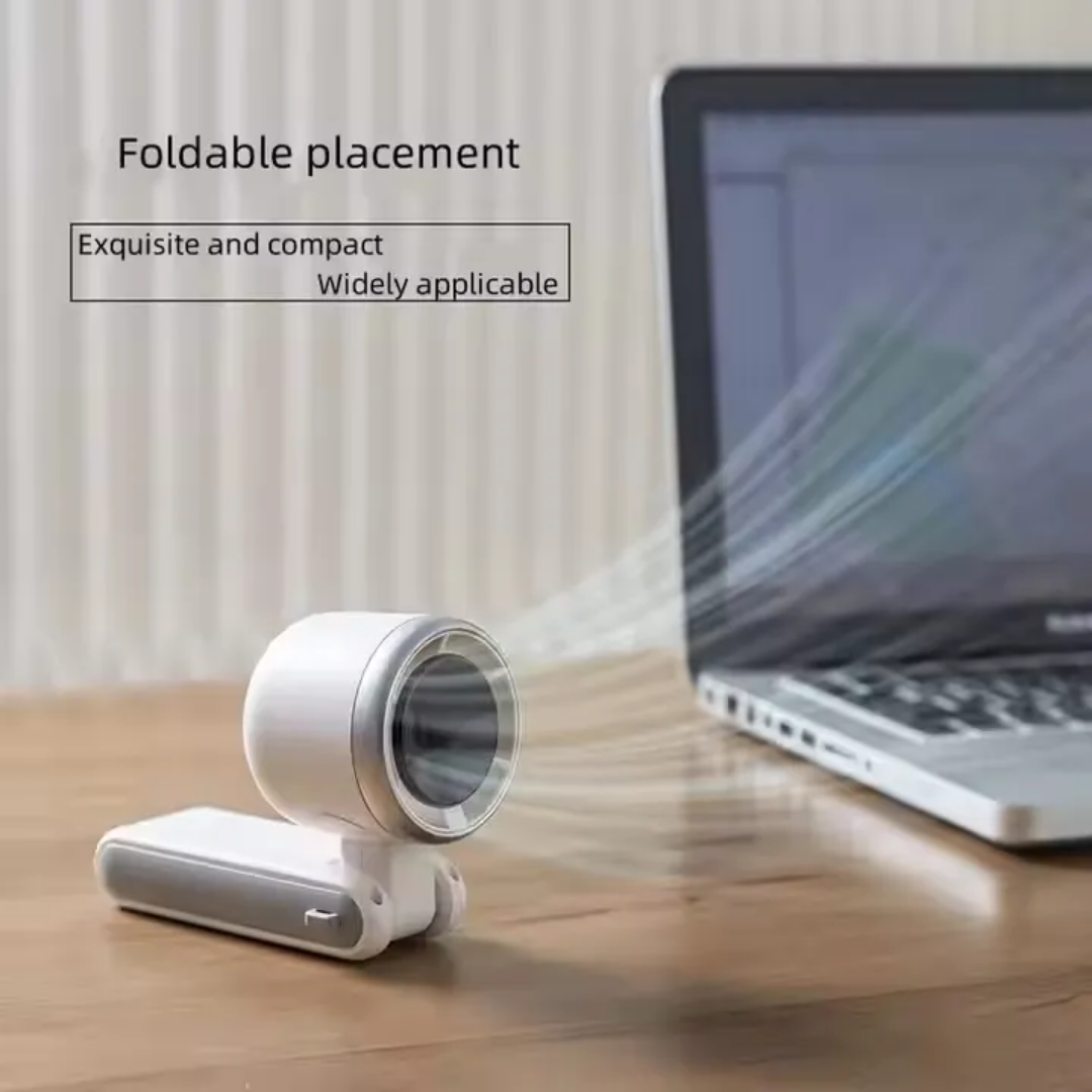 Handheld Portable Turbo Fan – Rechargeable High Speed Mini Fan - Image 2